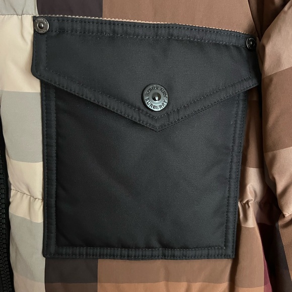 Burberry Reversible checked Puffer Jacket - Picture 3 of 5